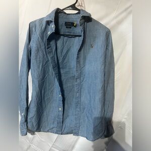 Ralph Lauren Light Blue Casual Button Down Shirt